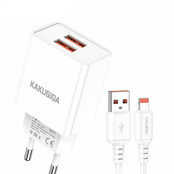 CHARGEUR Dual Port KAKUSIGA KSC-1621 IPhone