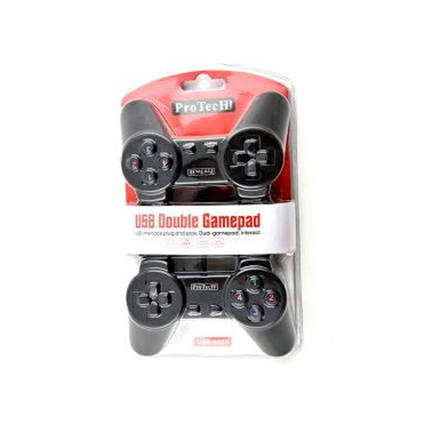 MANETTE PC DOUBLE SIMPLE PROTECH USB 8838