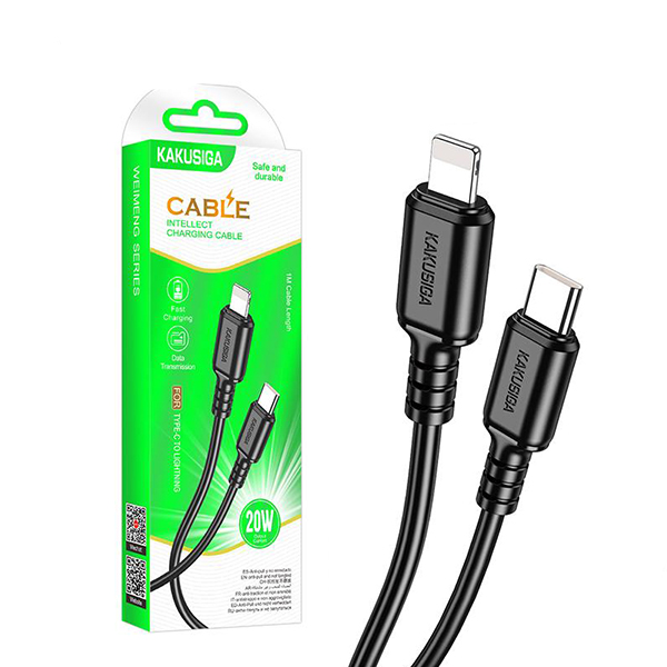 Cable KAKU KSC-982 Type C vers IPhone BLACK