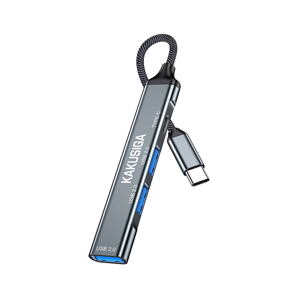 Adaptateur 4 en 1  KSC-1417 (Type-C toType-C+USB2.0*2+USB3.0)